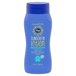 3/$10 Kroger Sunscreen Lotion SPF 50 8oz
